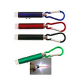 2 LED Flash lights/Laser Pointer with Carabiner